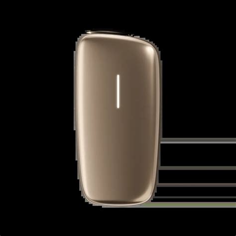 Champagne Gold Front Panel for Ploom X Advanced.